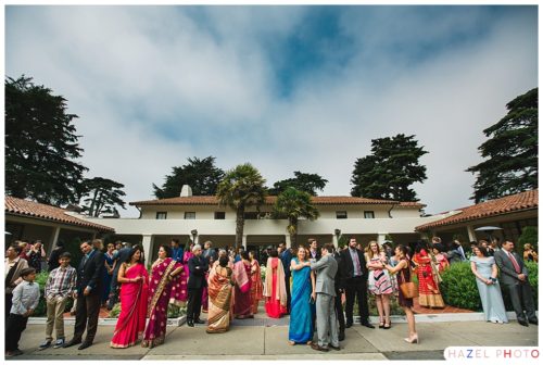 Golden Gate Club Wedding Presidio San Francisco ventana room