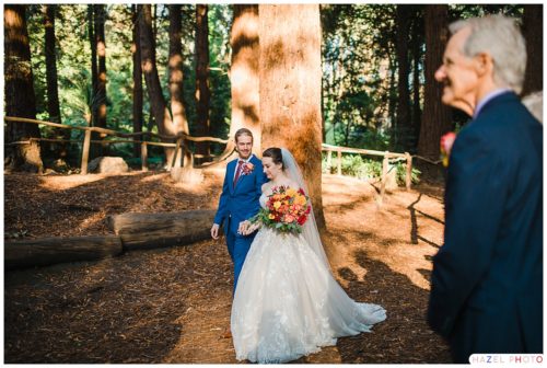 San Francisco redwood grove wedding