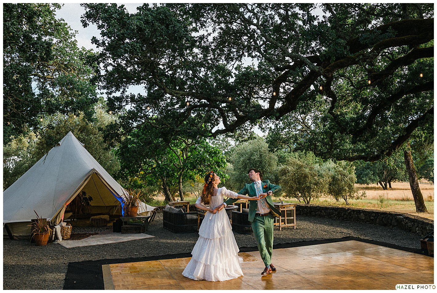 Beltane Ranch, Sonoma Garden wedding, documentary wedding photography, first dance