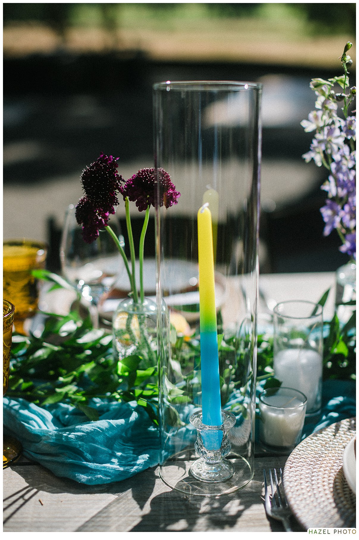 Beltane Ranch, Sonoma Garden wedding, documentary wedding photography, tapered candle tablescape. 