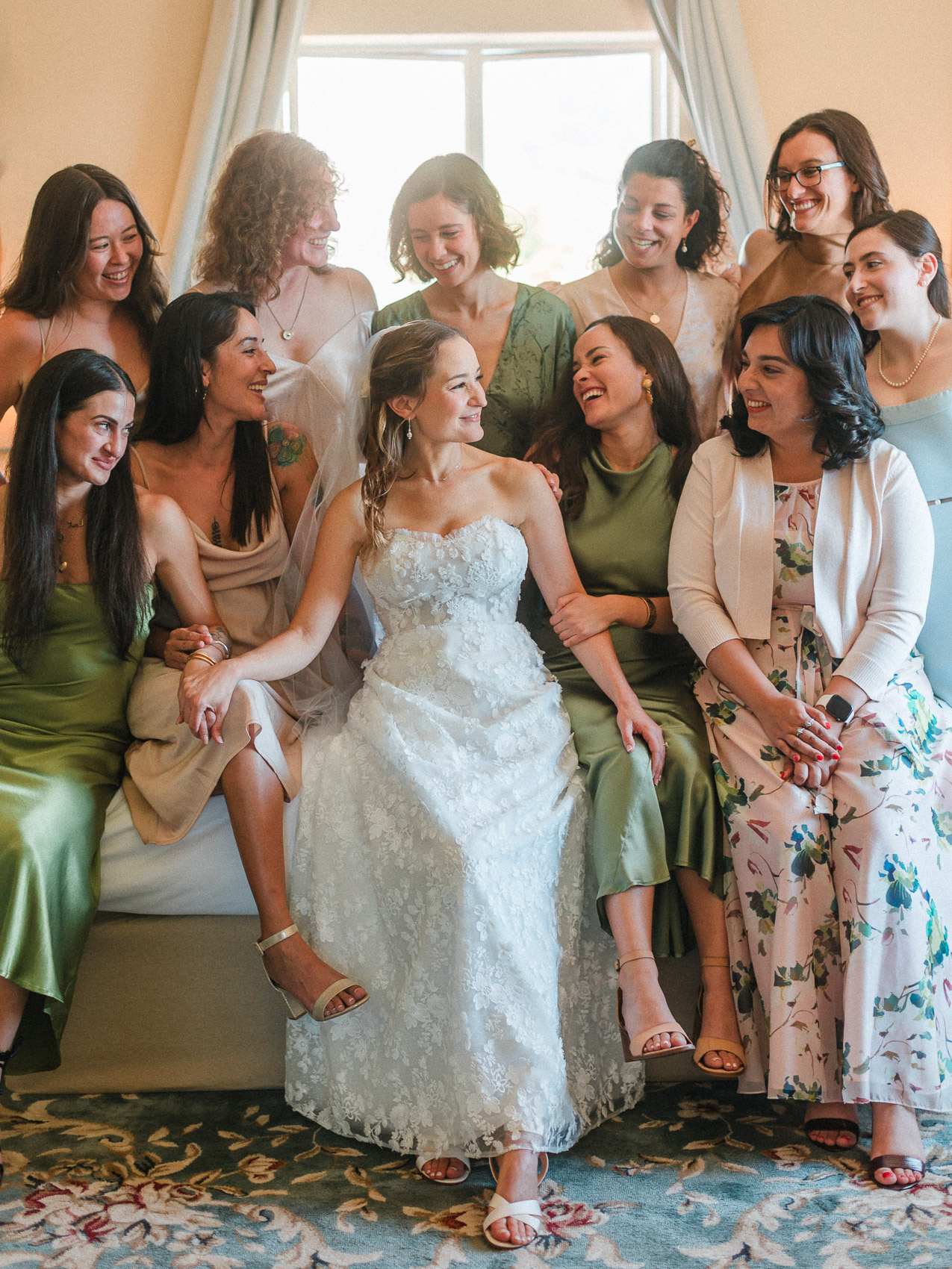 Unposed wedding moment, Bay Area