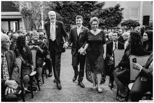 processional jewish wedding ceremony flood mansion
