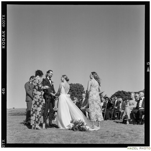 kodak film wedding ceremony