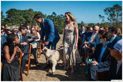 ceremony at marconi lodge tomales bay