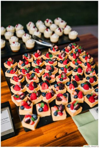 dessert table