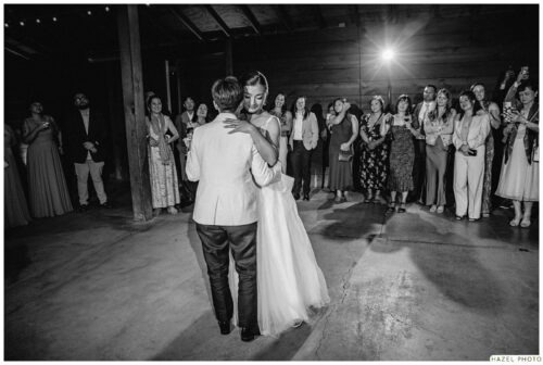 queer couple first dance