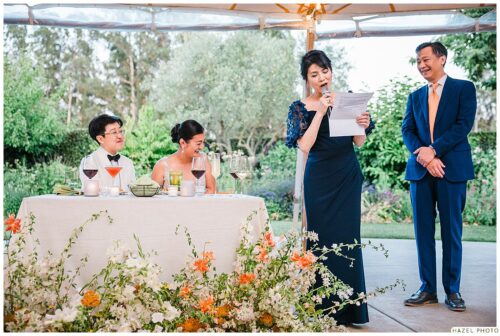 toast by the parents