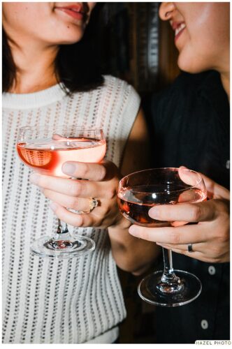 temescal bar north light engagement session