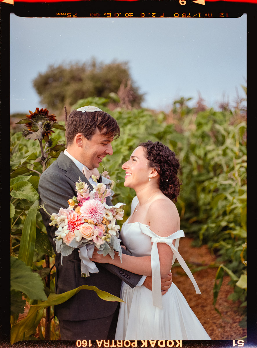 Wedding portrait on film — Hazel Photo